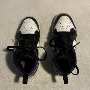Jordan 1 Mid Td Iris 10C Purple Black  Shoe 640735-095